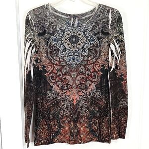 Colorful Long Sleeve Top